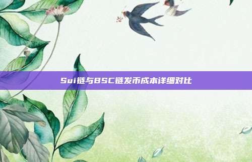 Sui链与BSC链发币成本详细对比